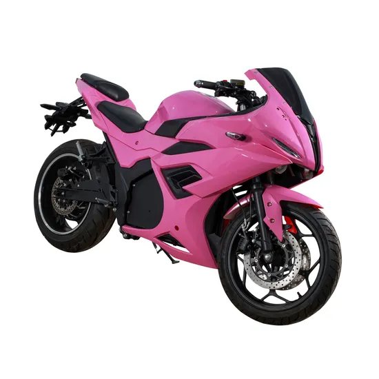 Electric Motorcycle Popular Taxi Street Motorcycle Bodaboda Cross Bike 3000W 72V40ah (HD3000W-9P)