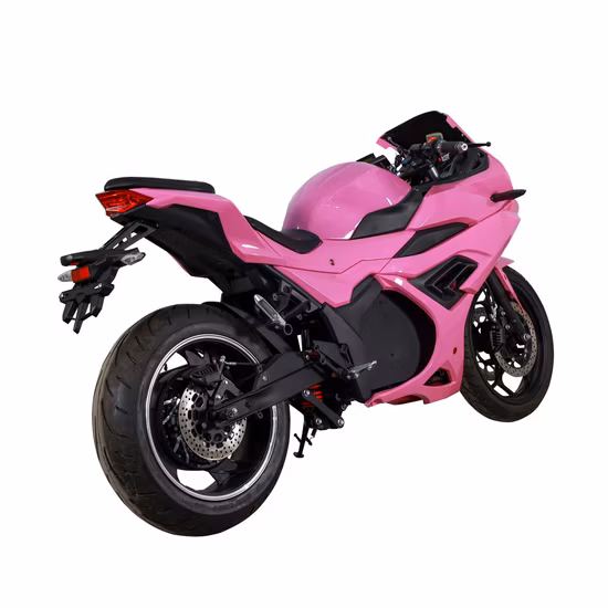 Electric Motorcycle Popular Taxi Street Motorcycle Bodaboda Cross Bike 3000W 72V40ah (HD3000W-9P)